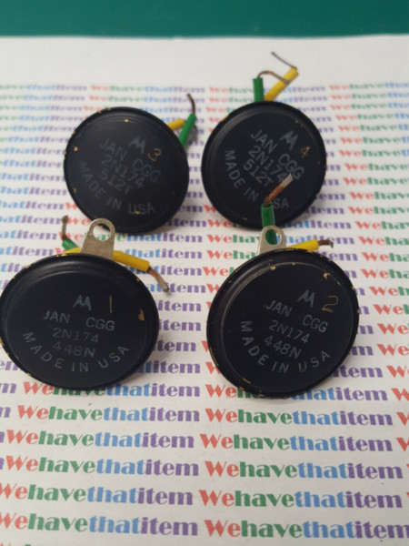 2N174 / TRANSISTOR / TO36 / MOTOROLA / 2 PIECE  (qzty)