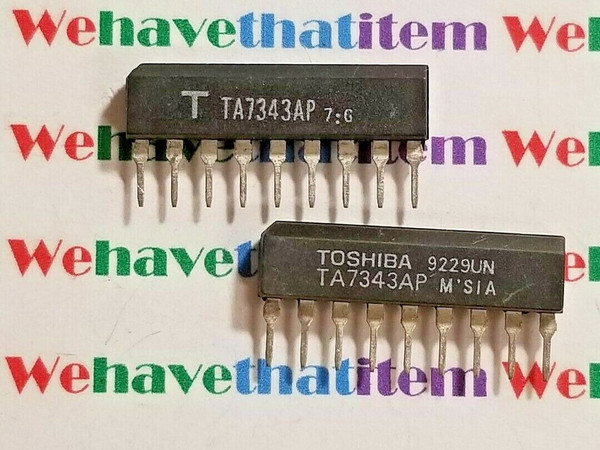 TA7343AP / IC / SIP / 2 PIECES (qzty)