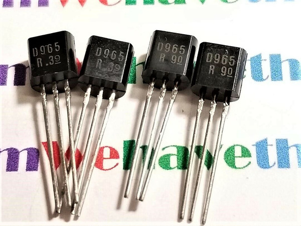 2SD965 / D965 / TRANSISTOR / TO92 / 4 PIECES (qzty)