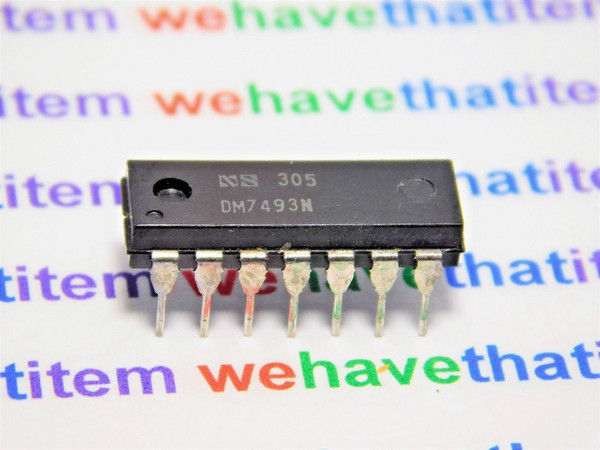 DM7493N / IC / DIP / 1 PIECE (qzty)