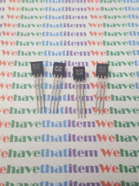 2N5639 / TRANSISTOR / 4 PIECES / (qzty)