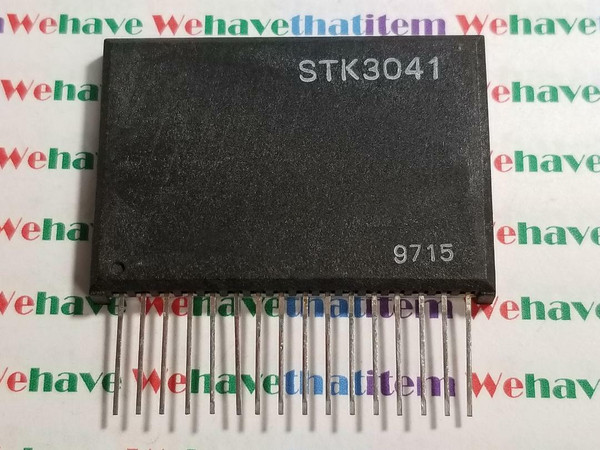 STK3041 / AUDIO POWER AMP / SIP / 1 PIECE /  (qzty)