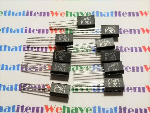 2SC3467 / TRANSISTOR / TO92 EXTENDED / 10 PIECES (qzty)