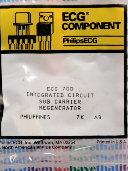 ECG700 / CROSSES TO  NTE700 / IC / DIP / 2 PIECES  (qzty)