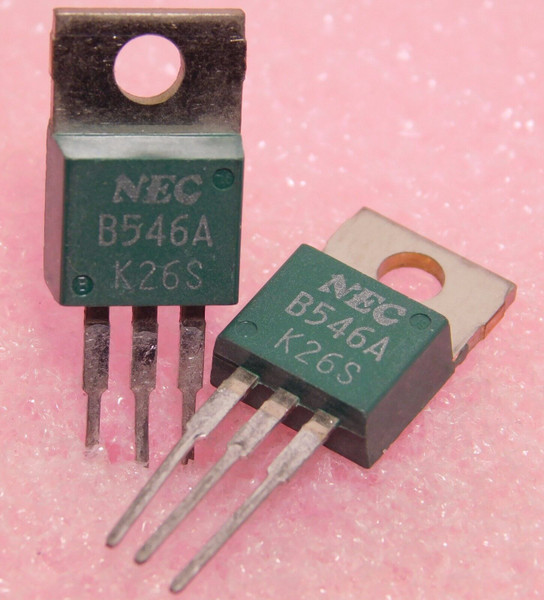 2SB546 / B546 / TRANSISTOR / TO220 / 2 PIECES (qzty)