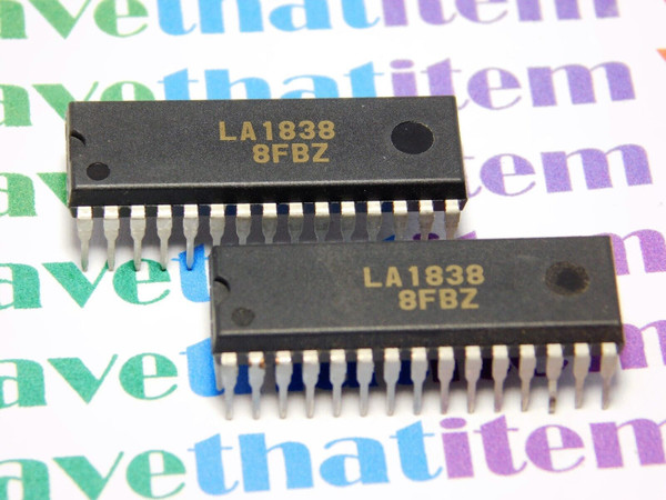 LA1838 / IC / DIP / 2 PIECES  (qzty)