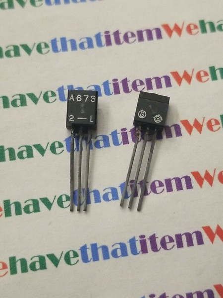 2SC673 / A673 / TRANSISTOR  / 2 PIECES /  (qzty)