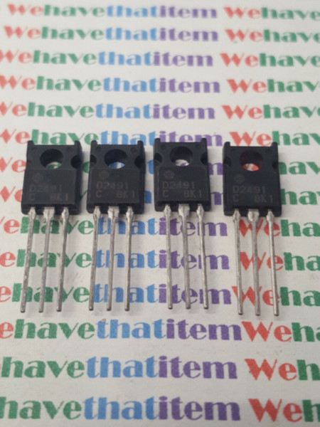 2SD2491 / TRANSISTOR / 4 PIECES / (qzty)