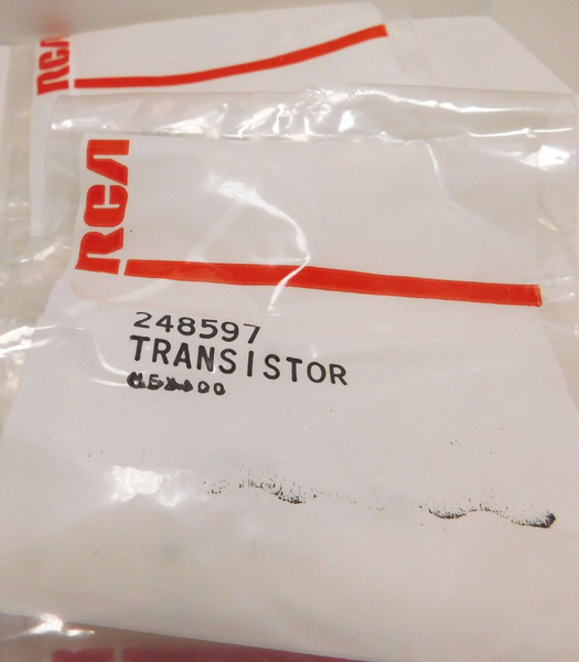 248597 RCA PART NUMBER / TRANSISTOR / SURFACE MOUNT / 5 PIECES (qzty)