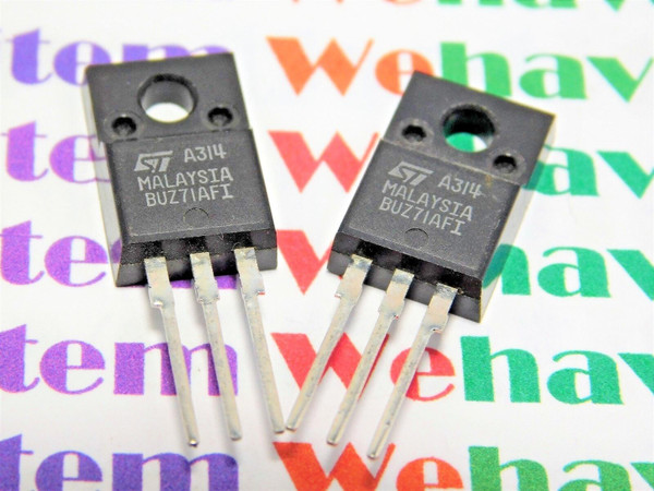 BUZ11AFI / TRANSISTOR / TO220 / 2 PIECES (QZTY)