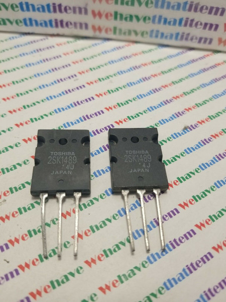 2SK1489 / TRANSISTOR / 2 PIECES (qzty)
