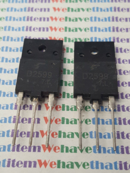 2SD2599 / TRANSISTOR / 2 PIECES / (qzty)
