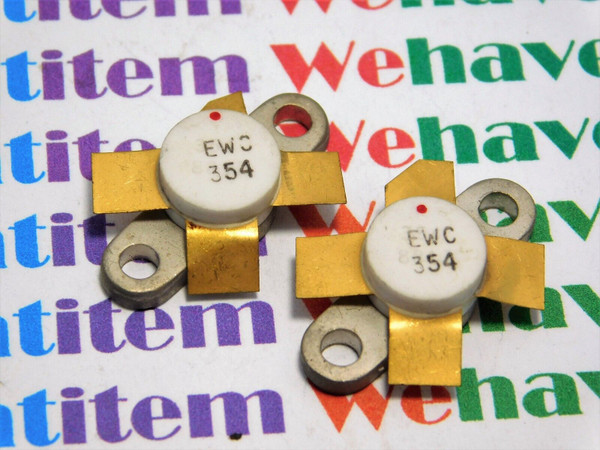 EWC354 / RF TRANSISTOR / COMPARABLE TO ECG354, NTE354 / 2 PIECES  (qzty)