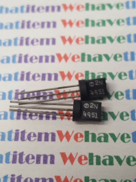2N4951 / TRANSISTOR / 2 PIECES / (qzty)