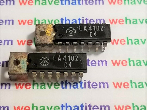 LA4102 / CROSSES TO NTE1228, ECG1228 / IC / 2 PIECES  (qzty)