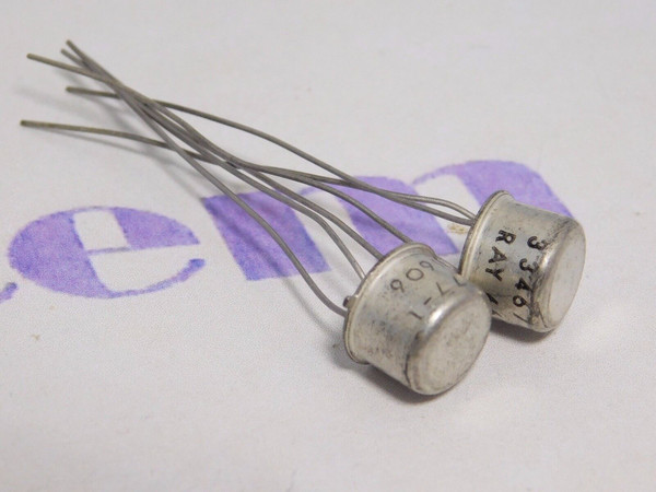 334677-1 / TRANSISTOR / TO5 / 2 PIECES (qzty)