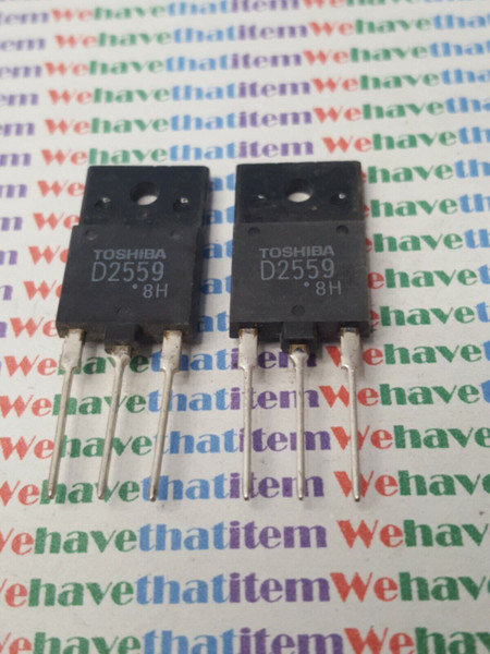 2SD2559 / TRANSISTOR / 2 PIECES / (qzty)