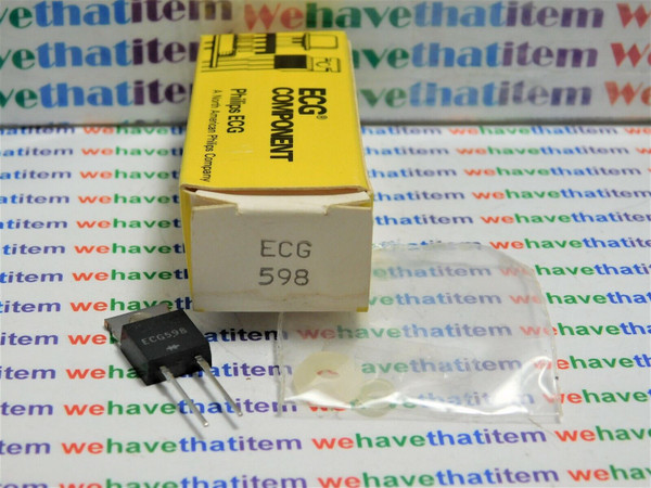 ECG598 / CROSSES TO NTE598 / 600v 8amp DIODE / 1 PIECE (qzty)