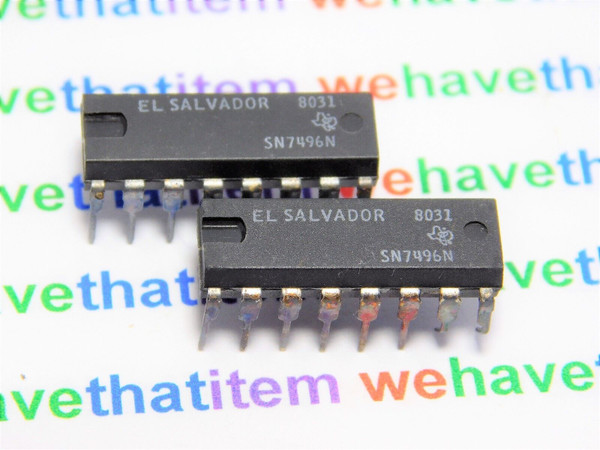 SN7496N / IC / DIP / 2 PIECES (qzty)