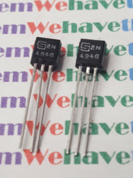 2N4946/ TRANSISTOR / 2 PIECES / (qzty)