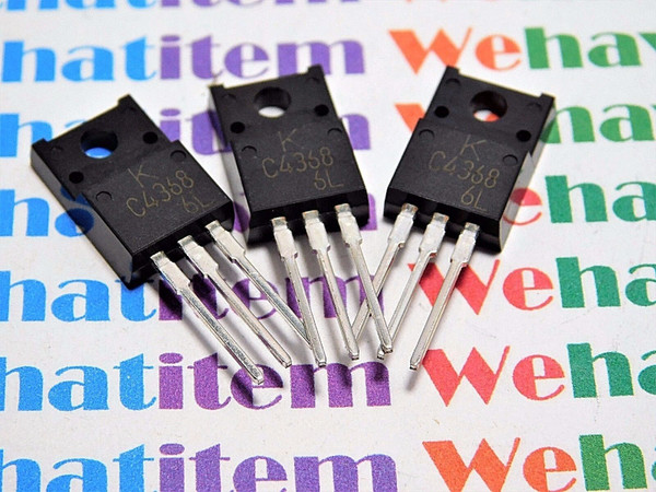2SC4368 / TRANSISTOR / TO220 / 3 PIECES  (qzty)
