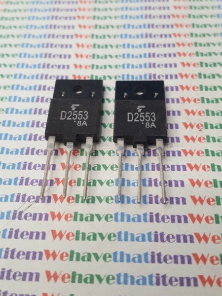2SD2553 / TRANSISTOR / 2 PIECES / (qzty)