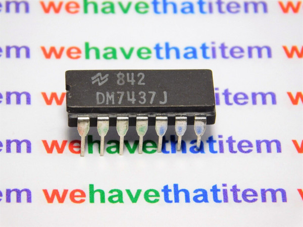 DM7437J / IC / DIP / 1 PIECE (qzty)