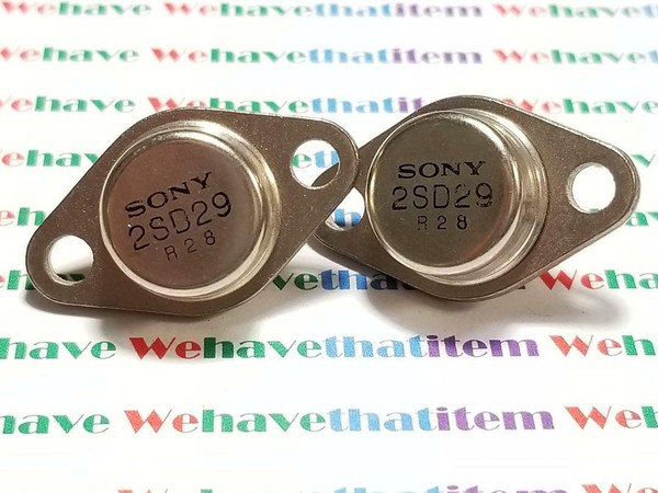 2SD29 / TRANSISTOR / TO66 / 2 PIECES(qzty)