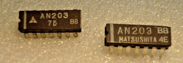 AN203 / IC / DIP / 2 PIECES (qzty)