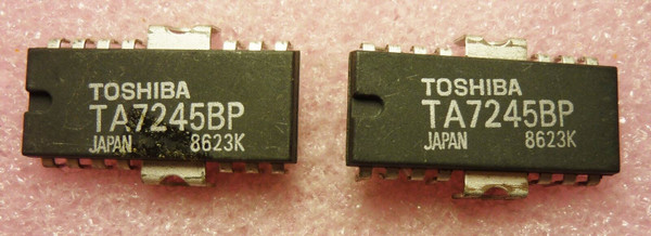 TA7245BP / IC / DIP / 2 PIECES  (qzty)