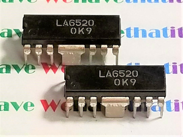 LA6520 / IC / DIP / 2 PIECES (qzty)