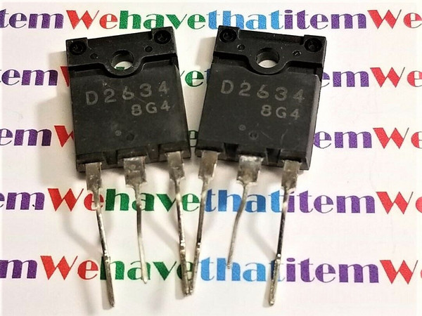 2SD2634 / D2634 / TRANSISTOR /  2 PIECES (qzty)