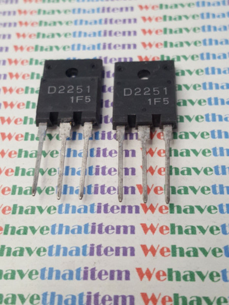 2SD2251 / TRANSISTOR / 2 PIECES / (qzty)