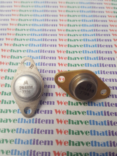 2N4898/ TRANSISTOR / 2 PIECES / (qzty)