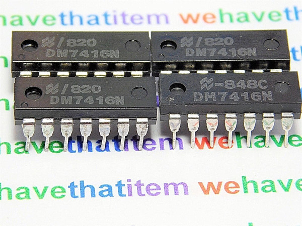 DM7416N / IC / DIP / 4 PIECES (qzty)