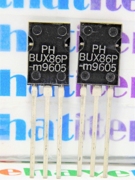 BUX86P / TRANSISTOR / SOT82 / 2 PIECES (QZTY)