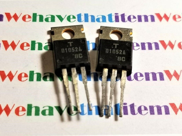 2SD1052A /  D1052A  / TRANSISTOR /  TO220 / 2 PIECES (qzty)