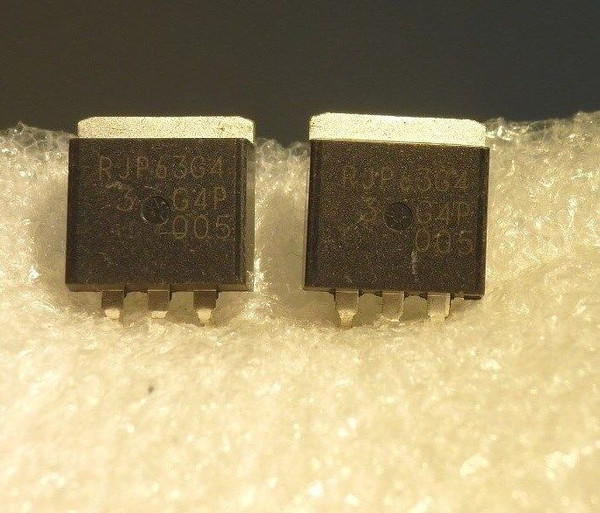RJP63G4 / TO263 SURFACE MOUNT / 2 PIECES (qzty)