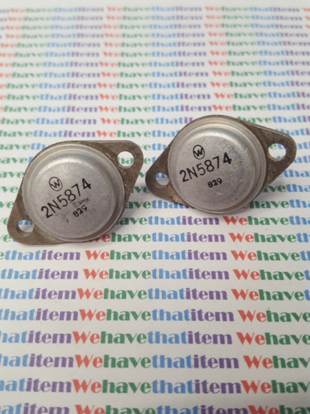 2N5874 / TRANSISTOR /2 PIECES / (qzty)