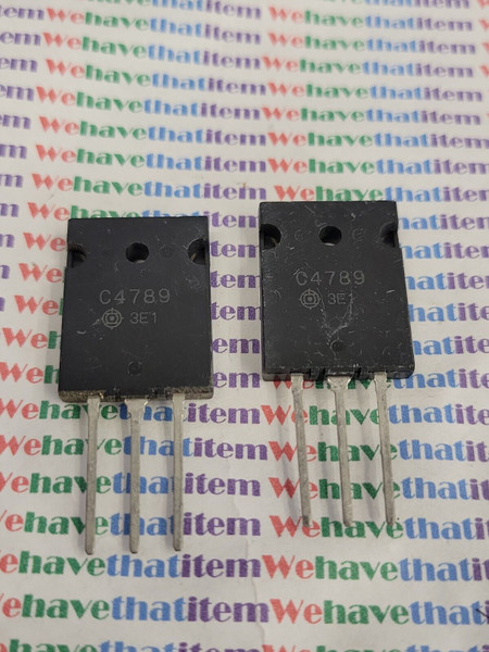 2SC4789 /  TRANSISTOR / 2 PIECES (QZTY)