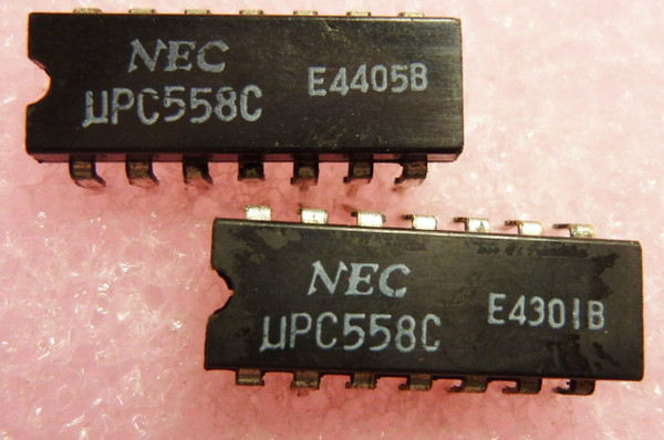UPC558C / DIP / IC / 2 PIECES /  (qzty)