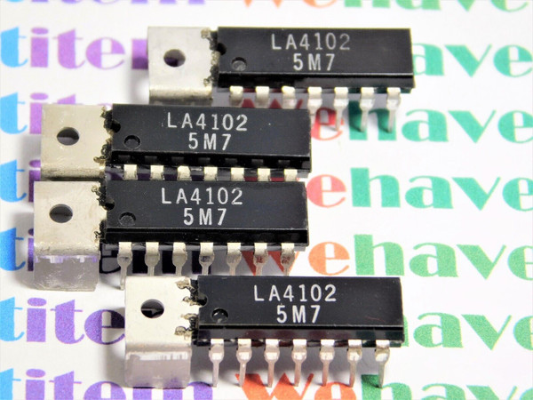 LA4102 / IC / DIP / 4 PIECES (qzty)