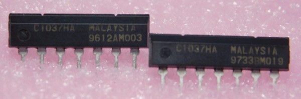 UPC1037HA / C1037HA / IC / SIP / 2 PIECES  (qzty)