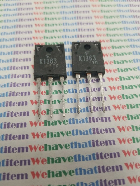 2SK1363 / K1363 / FET / TO3P / 2 PIECES  (qzty)