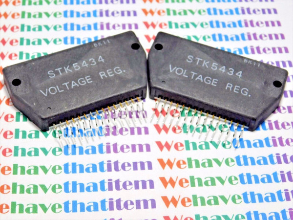 STK5434 / IC / VOLTAGE REGULATOR / SIP / 2 PIECEs (qzty)