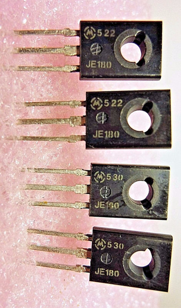 MJE180 / PART MARKED JE180 / TRANSISTOR / 4 PIECES  (qzty)