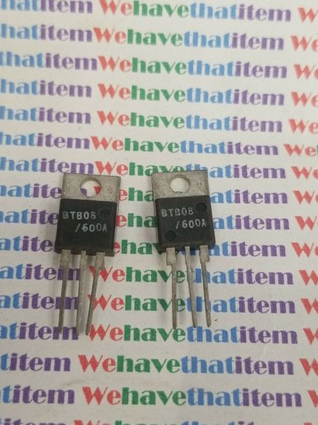 BTB08-600A  / TRANSISTOR / ECG5609 /  2 PIECES  (qzty)