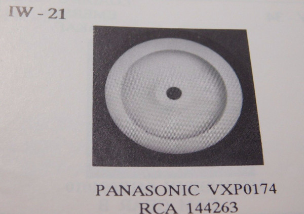IDLER WHEEL / IW21 /  PANASONIC VXP0174 / RCA 144263 / 2 PIECES (qzty)