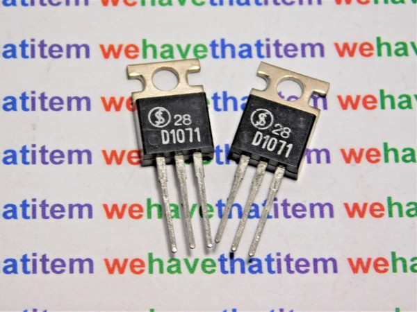 2SD1071 / TRANSISTOR / 2 PIECES (qzty)