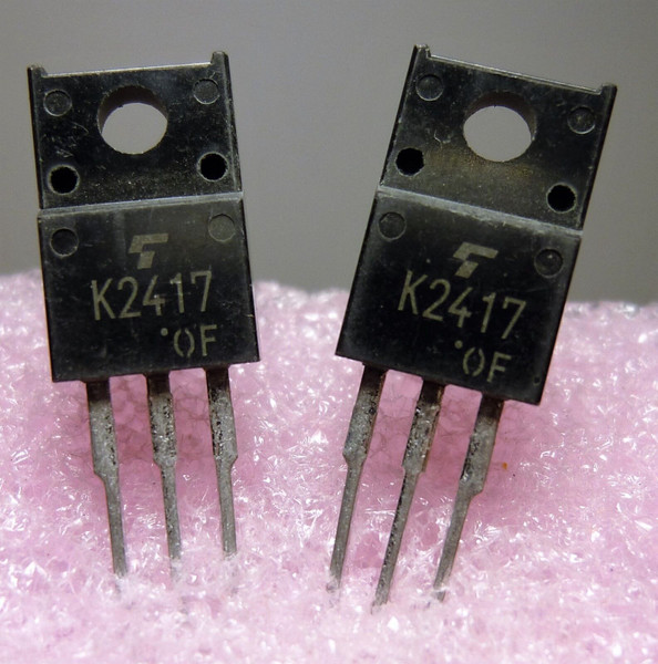 2SK2417 / PART MARKED K2417 /  FET / 2 PIECES (QZTY)